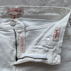 Lucky Brand Cream Denim Jeans